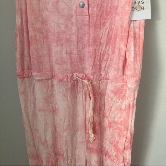 NWT New Some Days Lovin marble tie dye pink jumpsuit Jumper XS - Picture 12 of 15